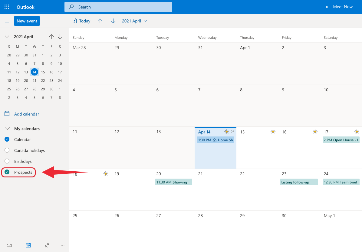 Sync Your Google / Microsoft Calendar – Prospects Software